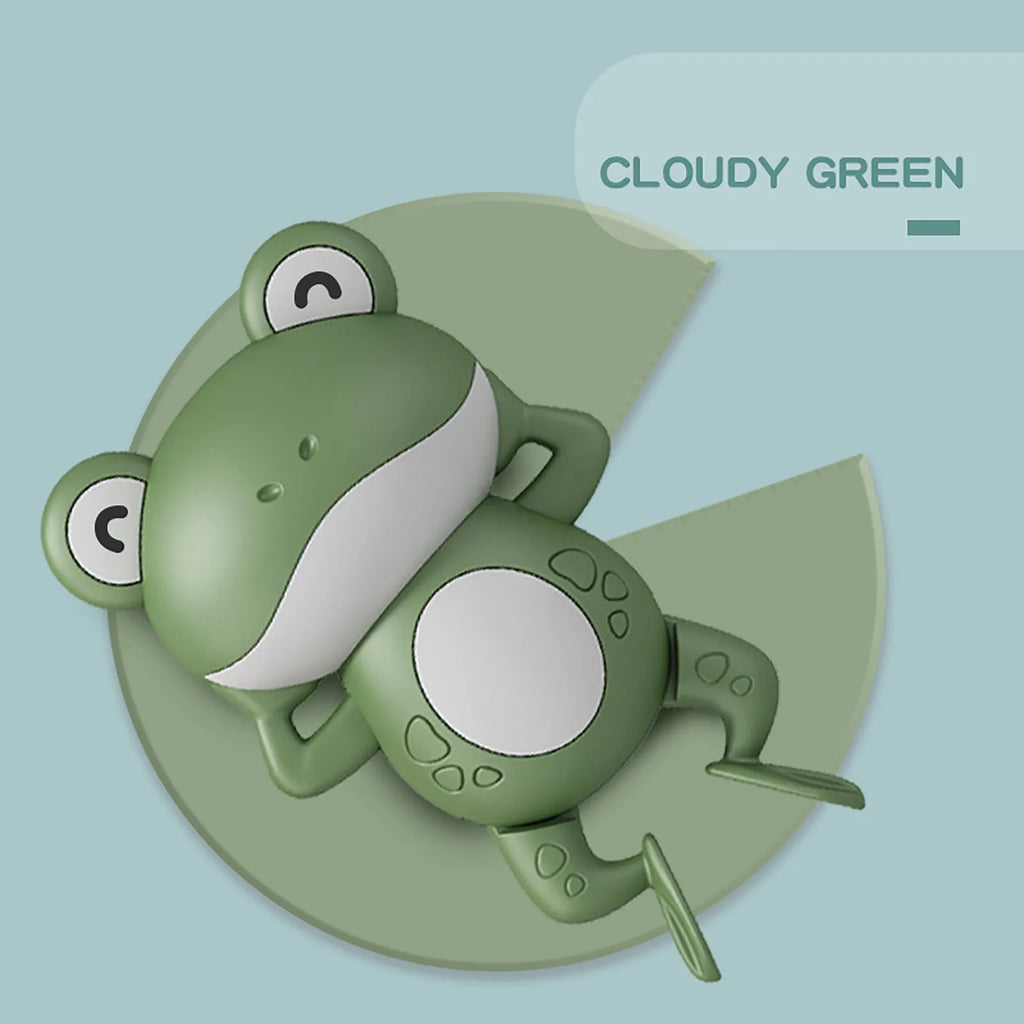 Bath Toys for Children New Baby Bath Swimming Bath Toy Cute Frogs Clockwork Baby Bath Toy Brinquedos Infantil игрушки для детей