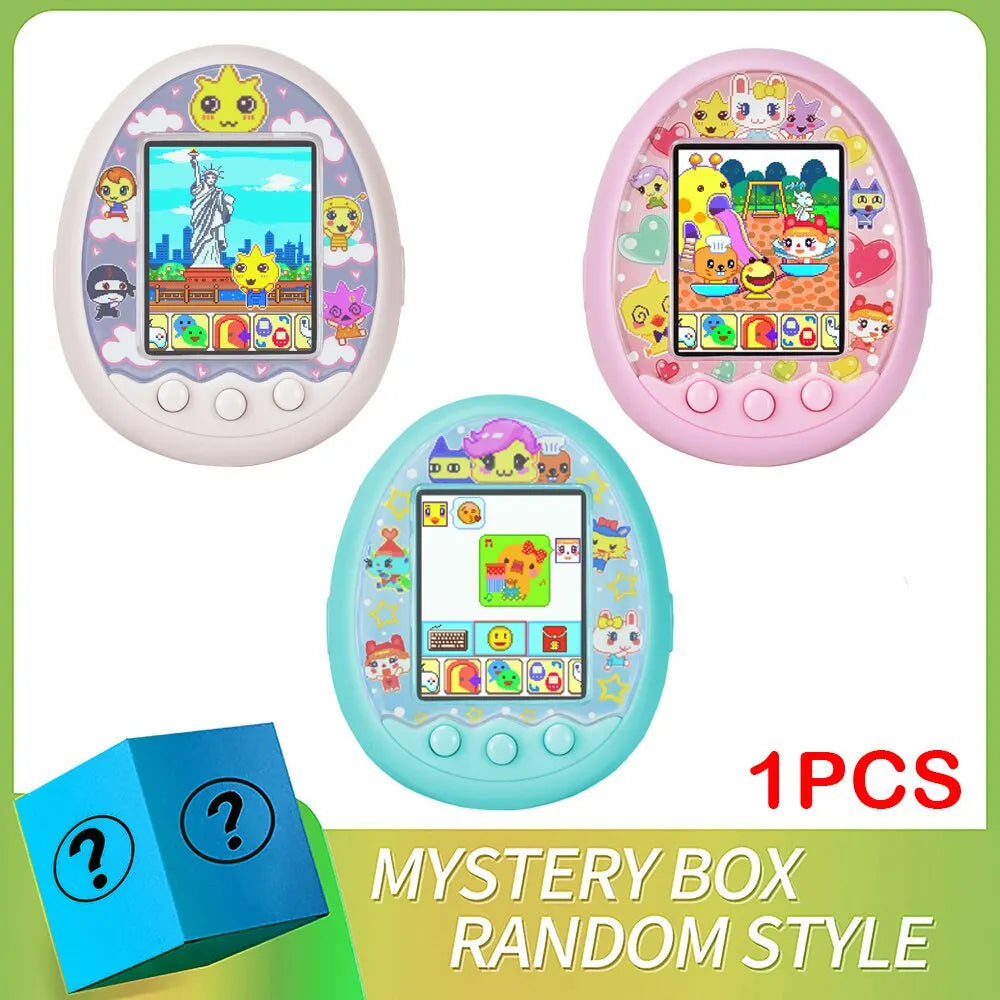 Electronic Pet Machine Online Interactive Friend Feeding Simulation Pet Color Screen Game Machine Children's Birthday Gift