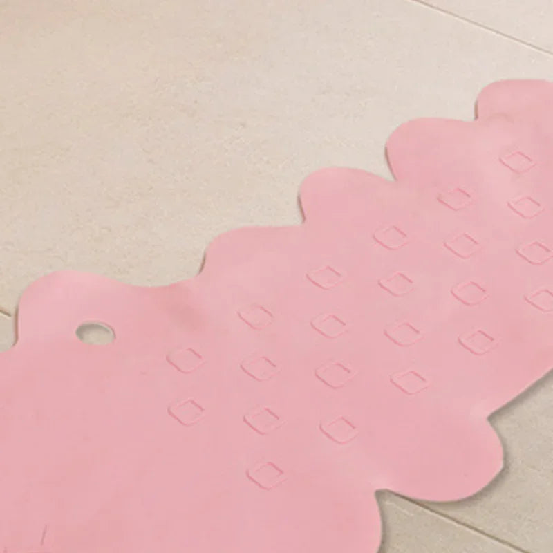 Bath Mat Environmental Long Shower Cartoon Children Pad Non-Slip Suction Cup Tub