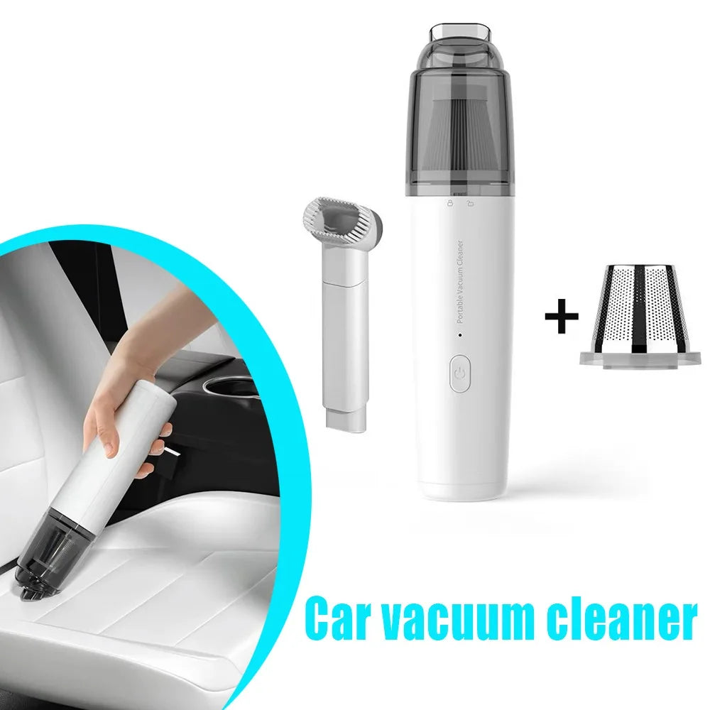 Wireless Handheld Vacuum Cleaner Powerful Suction Portable Rechargeable For Car Home Mini Cleaner Car interior cleaning tools